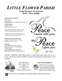 3rd Sunday of Easter B (2024)