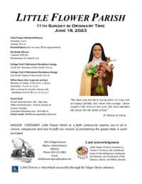 Ordinary Time 11th Sunday