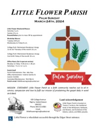 Palm Sunday - B (2024)